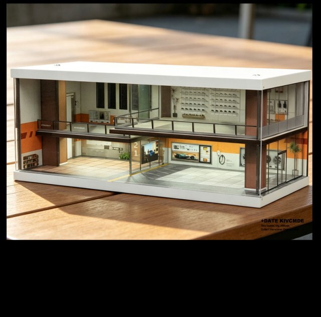 ☆予約品☆ 収蔵家 1/64 ディスプレイミニチュアシーン ASAKA GARAGE