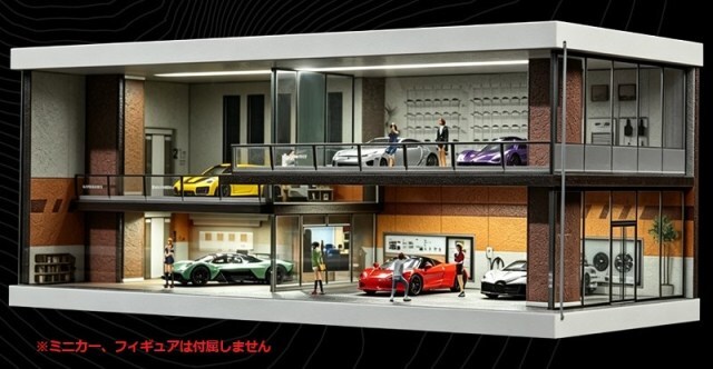 ☆予約品☆ 収蔵家 1/64 ディスプレイミニチュアシーン ASAKA GARAGE