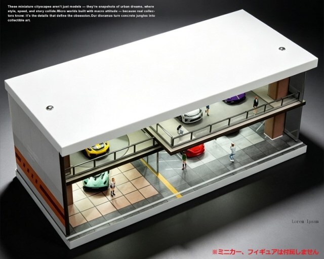 ☆ Creative Garage Side Item Set　　　購入点数反映 ☆予約品☆ 収蔵家 1/64 ディスプレイミニチュアシーン ASAKA GARAGE