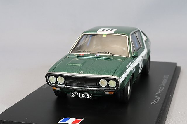 スパーク 1/43 ルノー 17 1972 ロンド セヴェノール ラリー #18 J-P