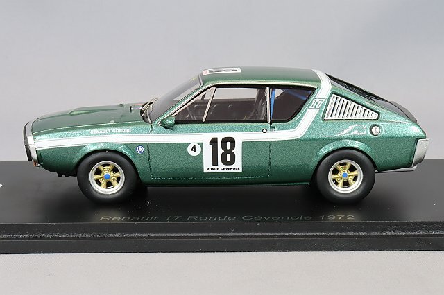 スパーク 1/43 ルノー 17 1972 ロンド セヴェノール ラリー #18 J-P