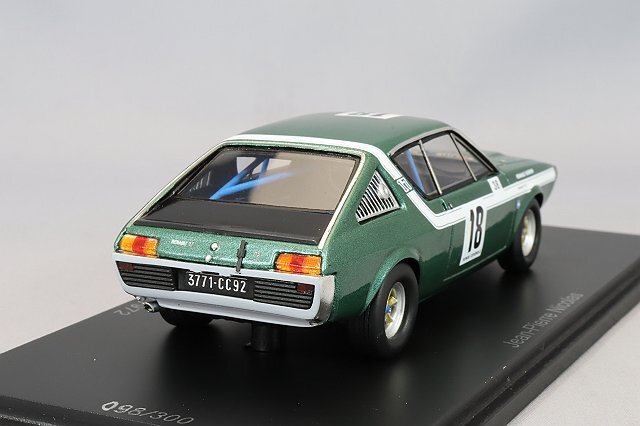 スパーク 1/43 ルノー 17 1972 ロンド セヴェノール ラリー #18 J-P