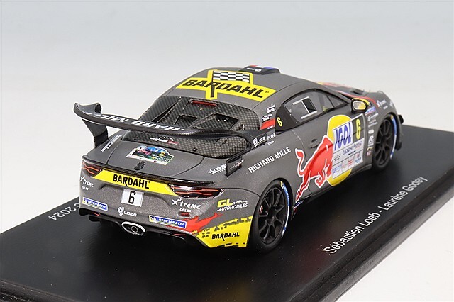 スパーク 1/43 アルピーヌ A110 GT+ 2024 ラリー モンブラン #6 S.ローブ