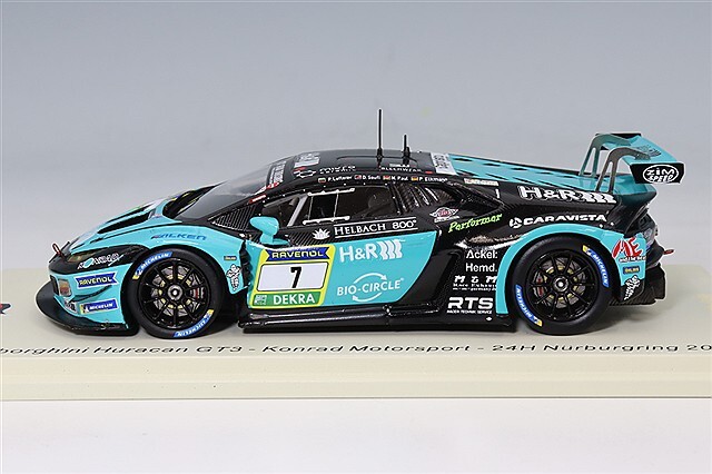 スパーク 1/43 ランボルギーニ ウラカン GT3 Konrad 2025 ニュル24H #7