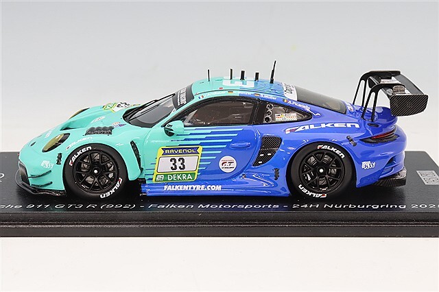 スパーク 1/43 ポルシェ 911 GT3R (992) ファルケン 2025 ニュル24H