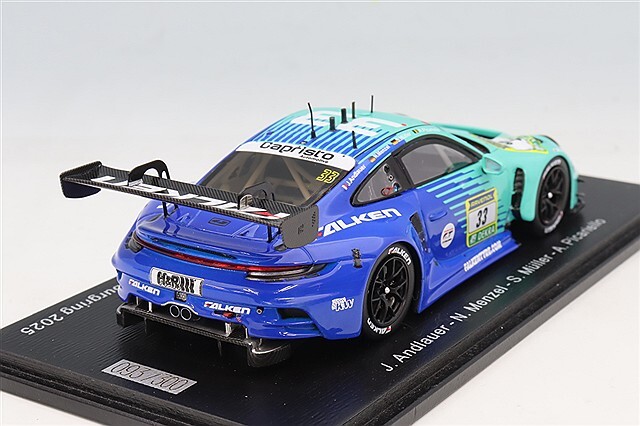 スパーク 1/43 ポルシェ 911 GT3R (992) ファルケン 2025 ニュル24H