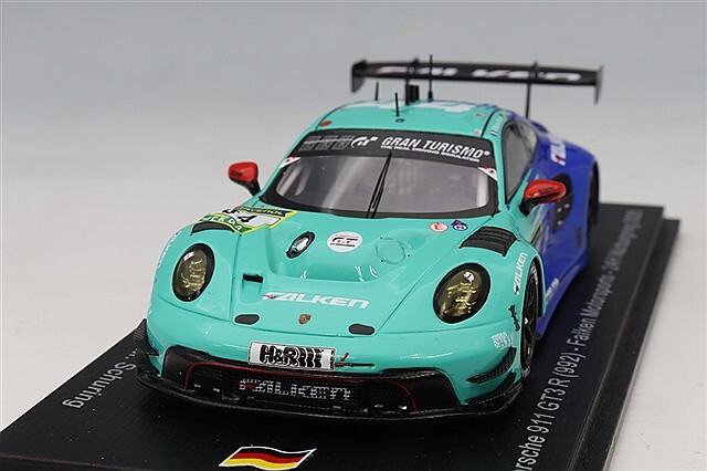 スパーク 1/43 ポルシェ 911 GT3R (992) ファルケン 2025 ニュル24H