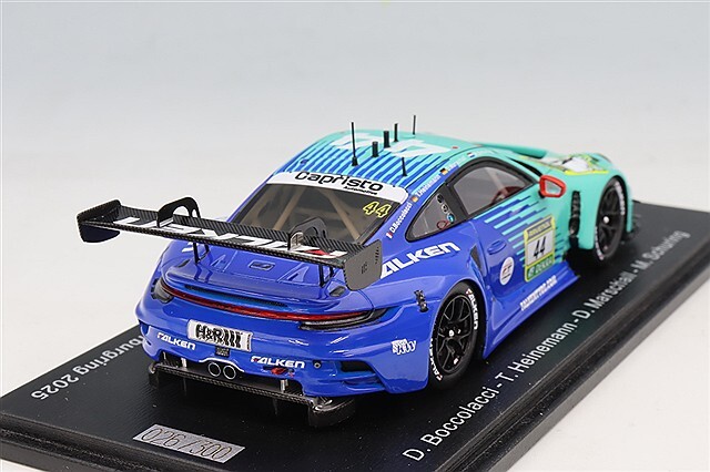 スパーク 1/43 ポルシェ 911 GT3R (992) ファルケン 2025 ニュル24H