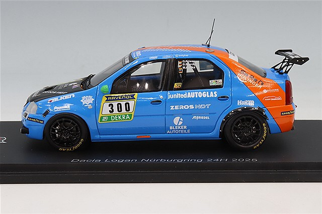 スパーク 1/43 ダチア ロガン Ollis Garage 2025 ニュル24H #300 O
