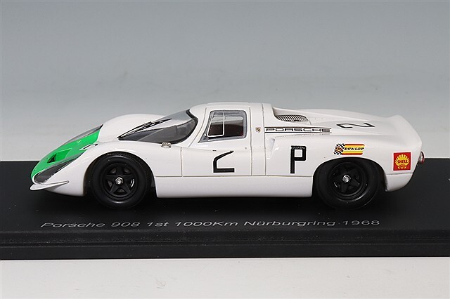 スパーク 1/43 ポルシェ 908 1968 ニュル1000km ウィナー #2 J