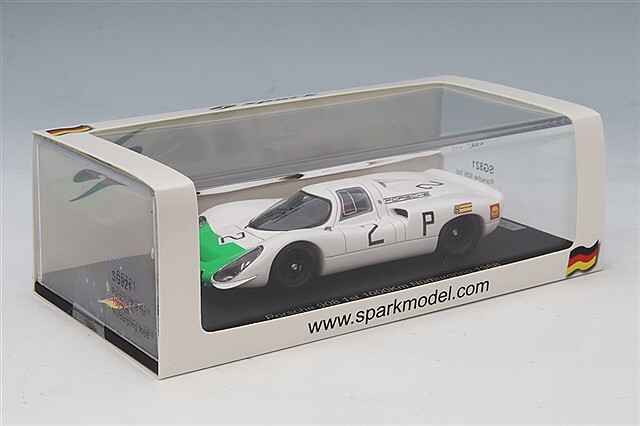 スパーク 1/43 ポルシェ 908 1968 ニュル1000km ウィナー #2 J