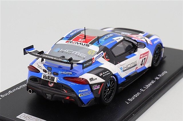 Spark Model スパーク 1/43 トヨタ スープラ GT4 スパーク 1/43 トヨタ GR スープラ GT4 EVO KCMG 2023 ニュル24H