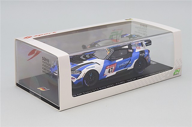 スパーク 1/43 トヨタ GR スープラ GT4 EVO KCMG 2023 ニュル24H