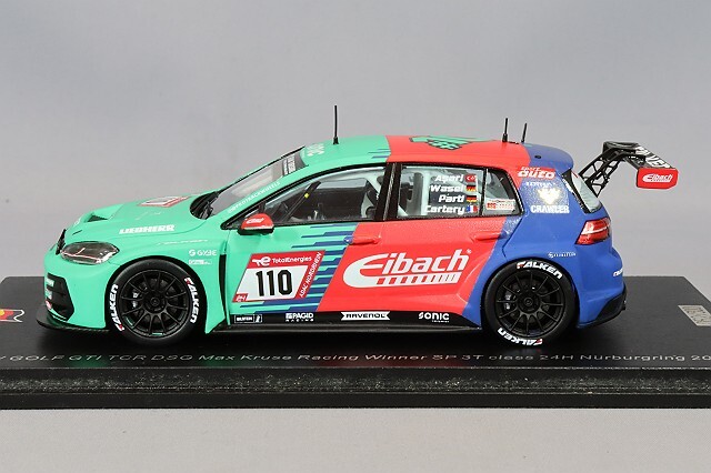 スパーク 1/43 フォルクスワーゲン ゴルフ GTI TCR DSG Max Kruse 2023 
