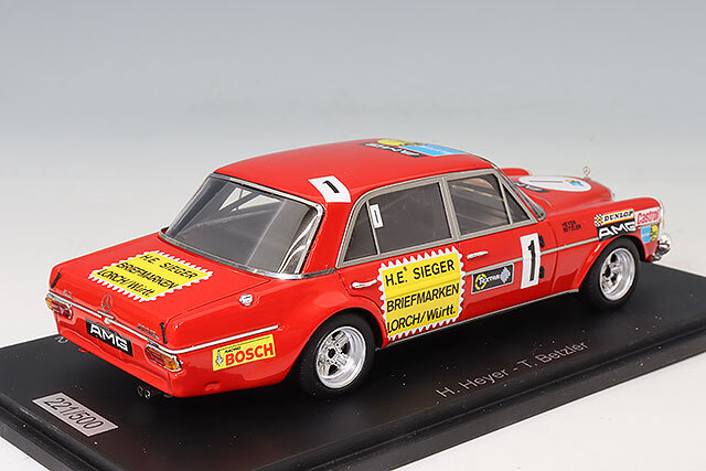 スパーク 1/43 メルセデスベンツ 300 SEL 6.8 AMG 1972 ニュルブルク