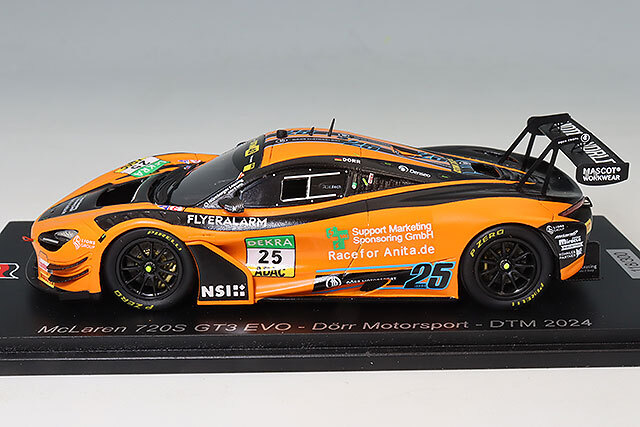 スパーク 1/43 マクラーレン 720S GT3 Evo デューア・モータースポーツ