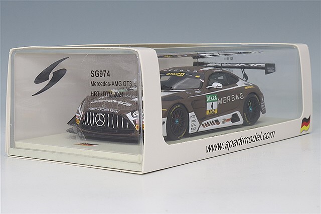 スパーク 1/43 メルセデス AMG GT3 HRT 2024 DTM #4 J.グーノン