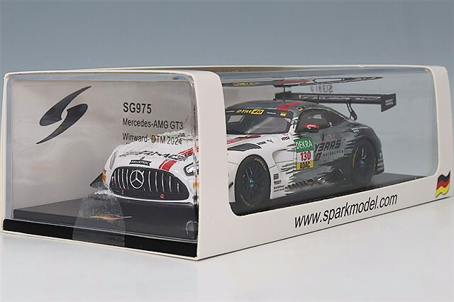 スパーク 1/43 メルセデス AMG GT3 ウィンワード 2024 DTM #130 M.エンゲル