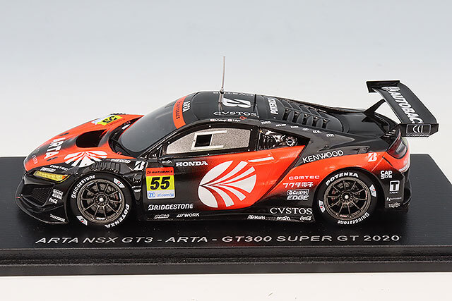 スパーク 1/43 ARTA NSX GT3 2020 スーパーGT GT300 #55 高木
