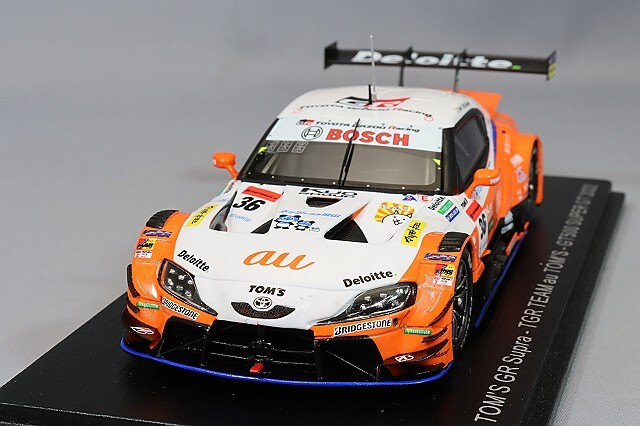 スパーク 1/43 au トムス GR スープラ TGR 2022 スーパーGT GT500 #36 