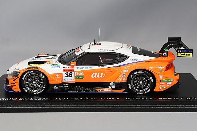 スパーク 1/43 au トムス GR スープラ TGR 2022 スーパーGT GT500 #36 
