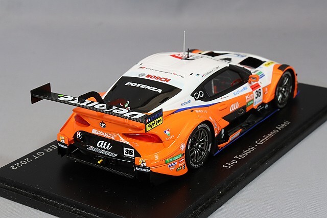 スパーク 1/43 au トムス GR スープラ TGR 2022 スーパーGT GT500 #36 