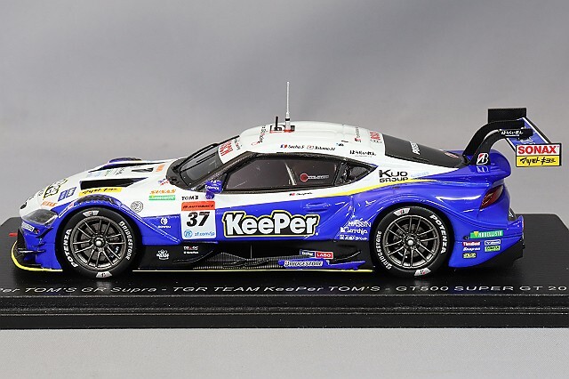 スパーク 1/43 キーパー トムス GR スープラ TGR 2022 スーパーGT 