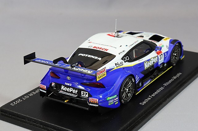 スパーク 1/43 キーパー トムス GR スープラ TGR 2022 スーパーGT 