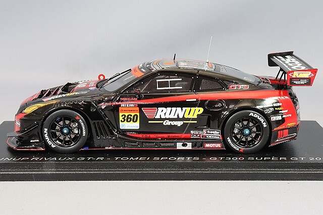 エブロ 高くっ 1/43 RUN UP CORVETTE SUPER GT300 2012 No.360 完成品  
