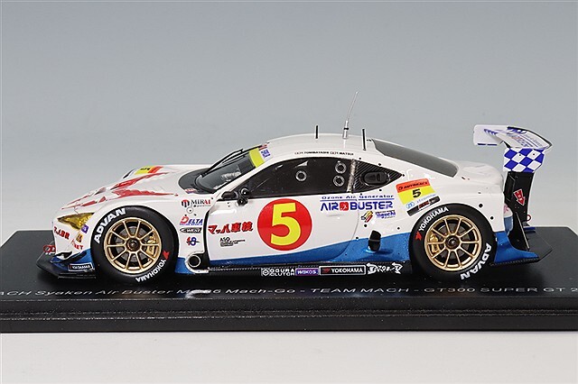 スパーク 1/43 マッハ車検 エアバスター MC86 マッハ号 TEAM MACH 2023