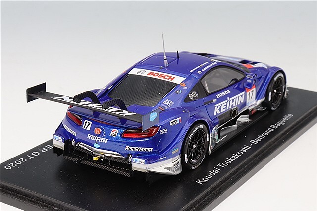 スパーク 1/43 ケイヒン NSX-GT ケイヒンリアルレーシング 2020