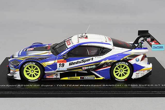 スパーク 1/43 ウェッズスポーツ ADVAN GR スープラ TGR チーム 