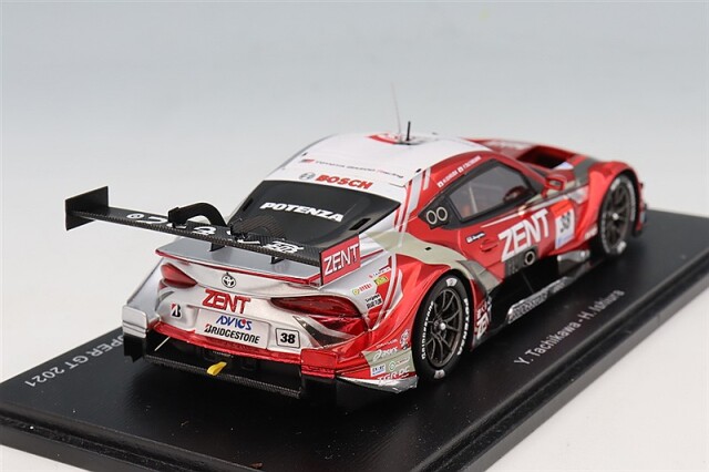 スパーク 1/43 ZENT セルモ GR スープラ TGR 2021 スーパーGT GT500