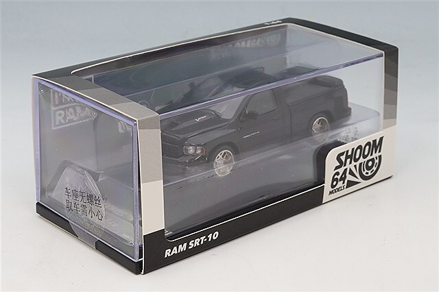 SHOOM64 MODEL 1/64 ダッジ ラム SRT-10 ブラック