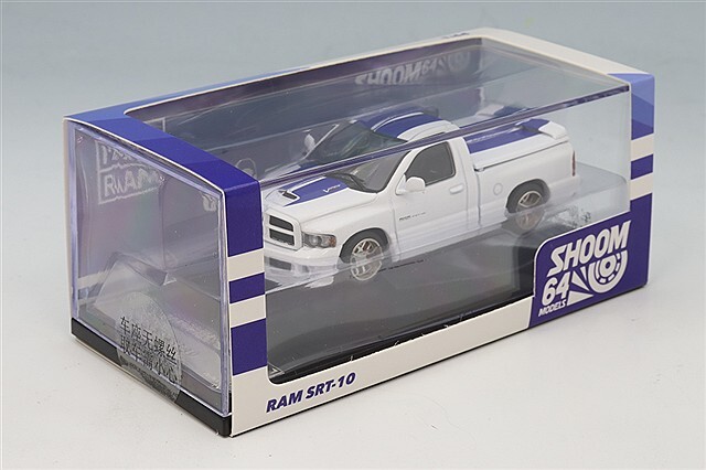 SHOOM64 MODEL 1/64 ダッジ ラム SRT-10 ホワイト