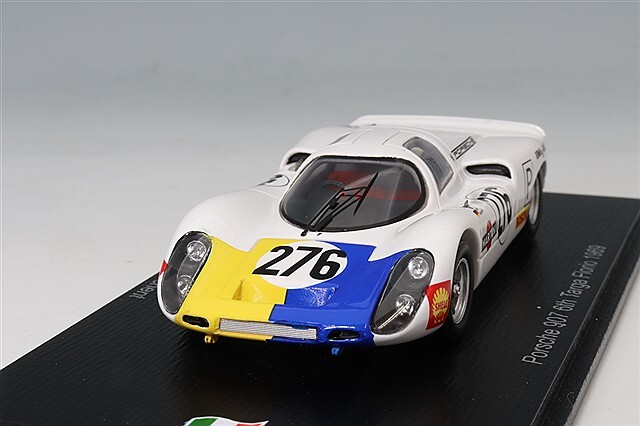 スパーク 1/43 ポルシェ 907 1969 タルガフローリオ 6位 #276 G.Koch