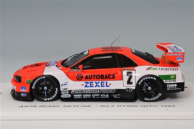スパーク 1/43 ARTA ゼクセル 日産 スカイライン GT-R 1999 JGTC GT500
