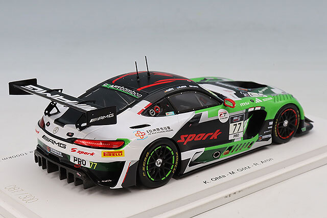 スパーク 1/43 メルセデス AMG GT3 EVO クラフトバンブーレーシング