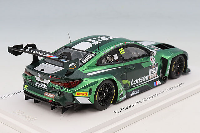 スパーク 1/43 BMW M4 GT3 EVO KRC 2025 鈴鹿 1000km 9位 #89 M