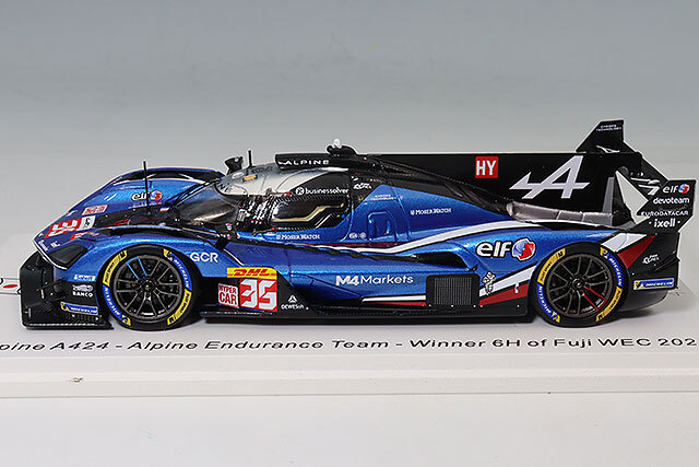 スパーク 1/43 アルピーヌ A424 エンデュランスチーム 2025 WEC 富士