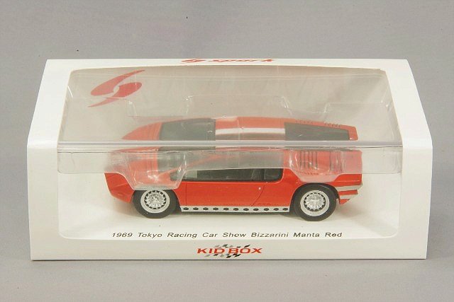 キッドボックス特注, スパーク 1/43 ビッザリーニ マンタ 1969 東京  