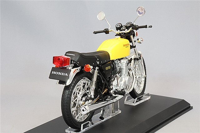 アオシマ スカイネット 1/12 ホンダ CB400FOUR パラキートイエロー aoshima-bk_11174
