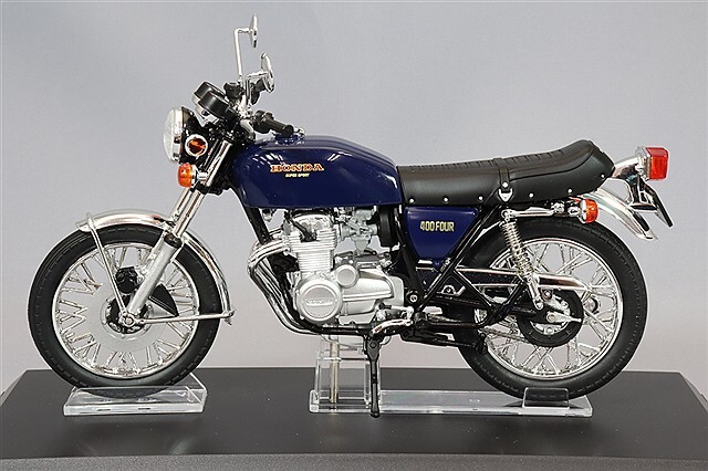 HONDA 1/12 CB400FOUR ダイキャストモデル　未開封 Amazon.co.jp: 青島文化教材社 スカイネット 1/12 完成品バイク