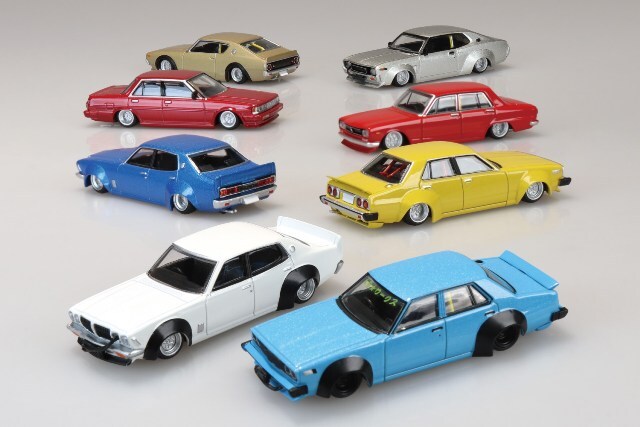 グラチャン コレクション （全7点） 青島文化教材社 1/64 ダイキャストミニカー グラチャンコレクション 第