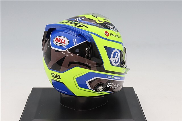 スパーク 1/5 ヘルメット マネーグラム ハース F1チーム 2025 F1 #87 O