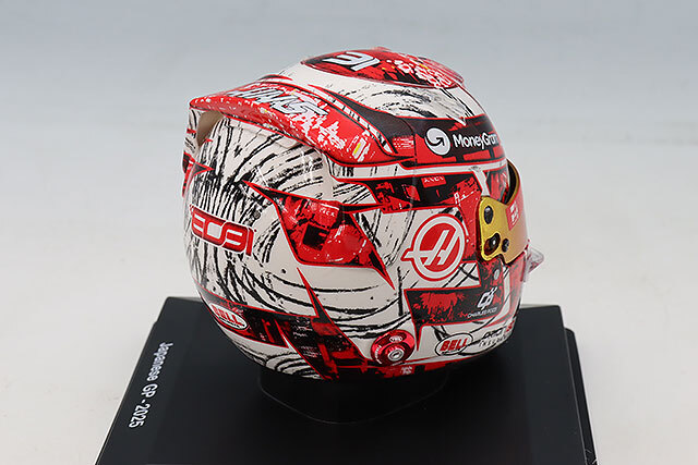 スパーク 1/5 ヘルメット マネーグラム ハース F1チーム E.オコン 2025