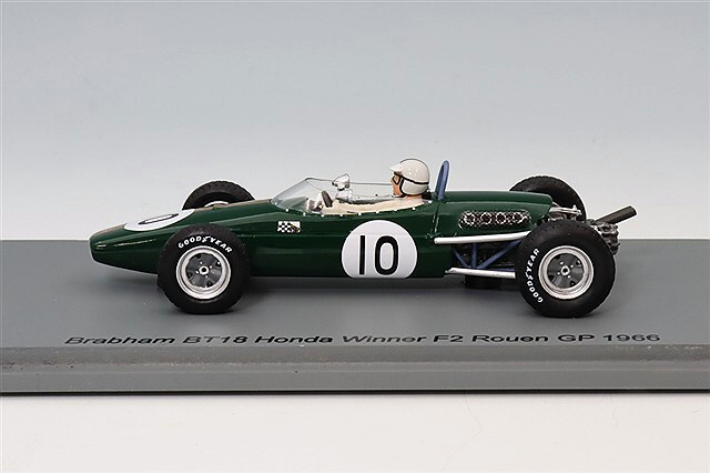 スパーク 1/43 ブラバム BT18 ホンダ 1966 F2 ルーアンGP