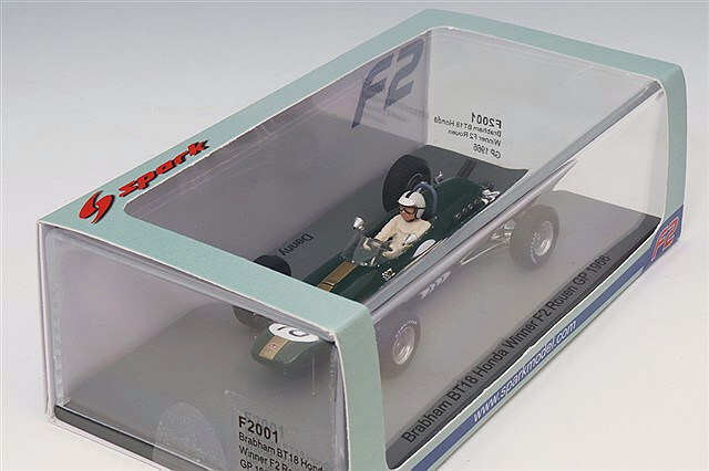 スパーク 1/43 ブラバム BT18 ホンダ 1966 F2 ルーアンGP ウィナー #10