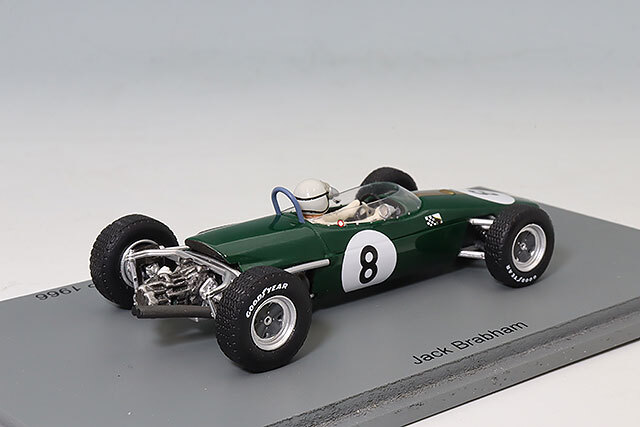 スパーク 1/43 ブラバム BT18 ホンダ F2 1966 ポーGP ウィナー #8 J