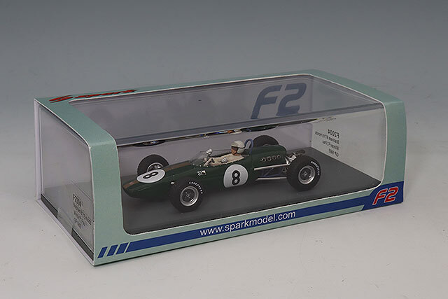 スパーク 1/43 ブラバム BT18 ホンダ F2 1966 ポーGP ウィナー #8 J